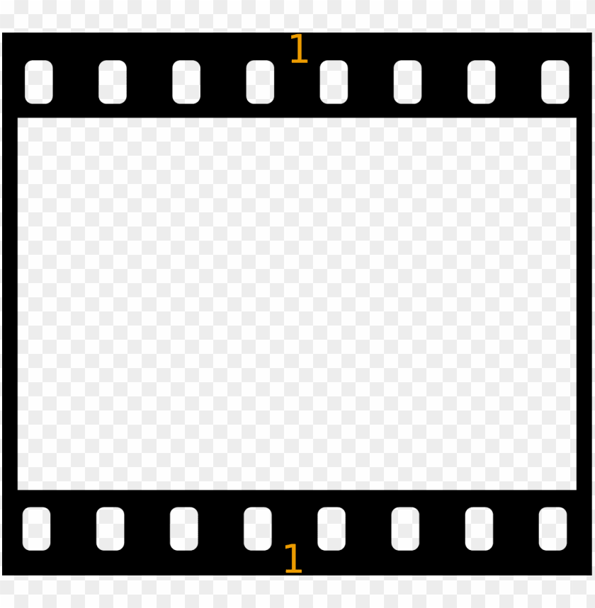 open kodak film border PNG transparent with Clear Background ID 183114