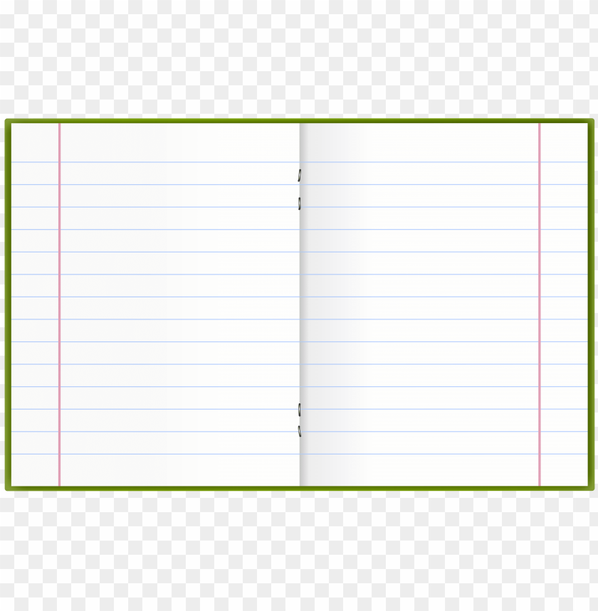 Download Open Notebook Clipart Png Photo  