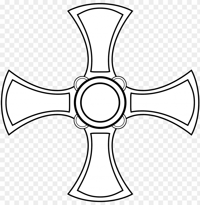 free PNG open - st cuthbert's cross vector PNG image with transparent background PNG images transparent