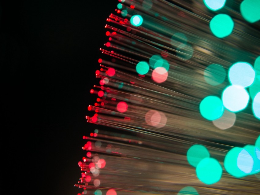 free PNG optical fiber, glare, thread, bokeh, glow, lights background PNG images transparent