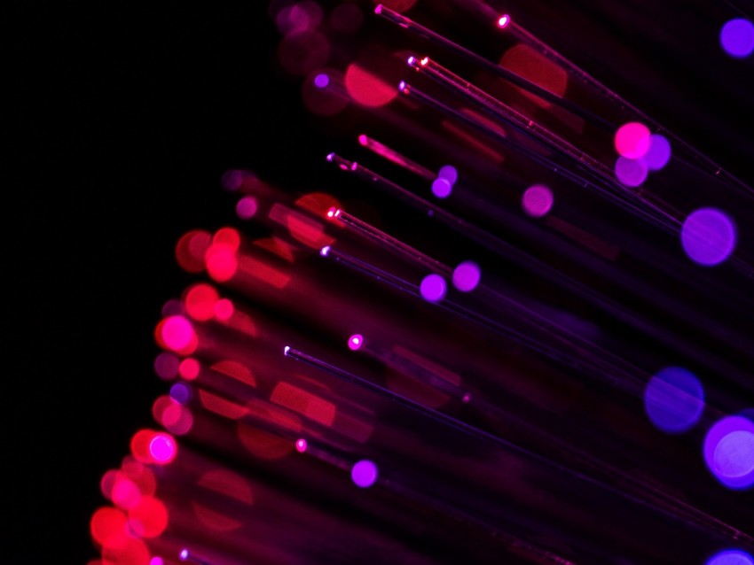 optical fiber, glare, thread, glitter, red, purple background@toppng.com
