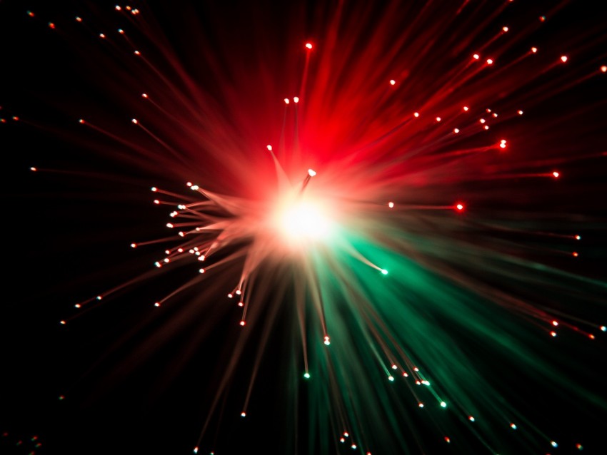 optical fiber, sparks, glitter, light, rays background@toppng.com