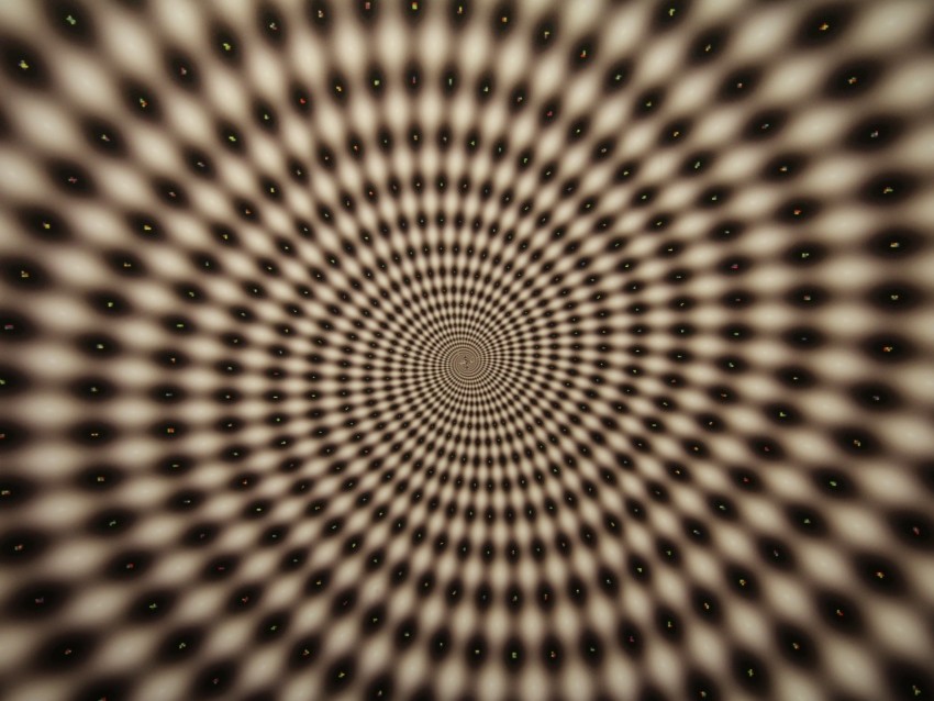 optical illusion, rotation, spiral, infinity, abstraction, movement, depth