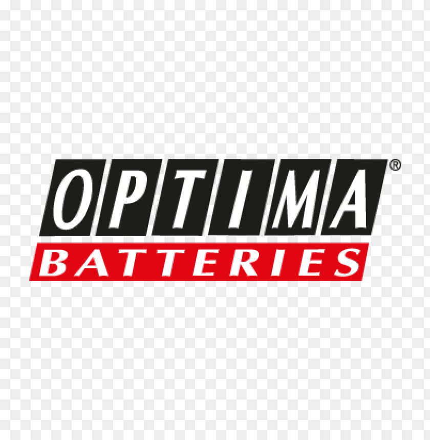  optima batteries vector logo free - 464470
