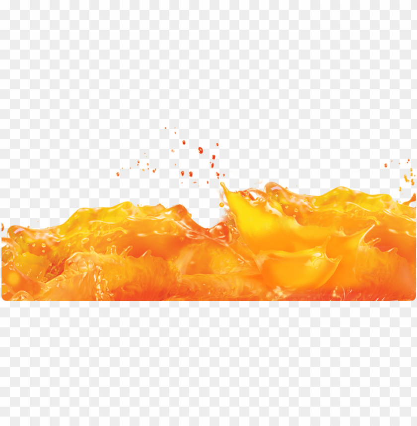 orange juice splash png