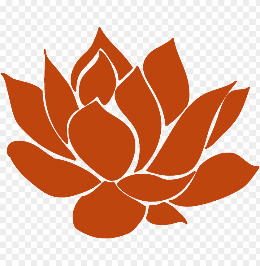 Orange Lotus Transparent Png Image With Transparent Background Toppng