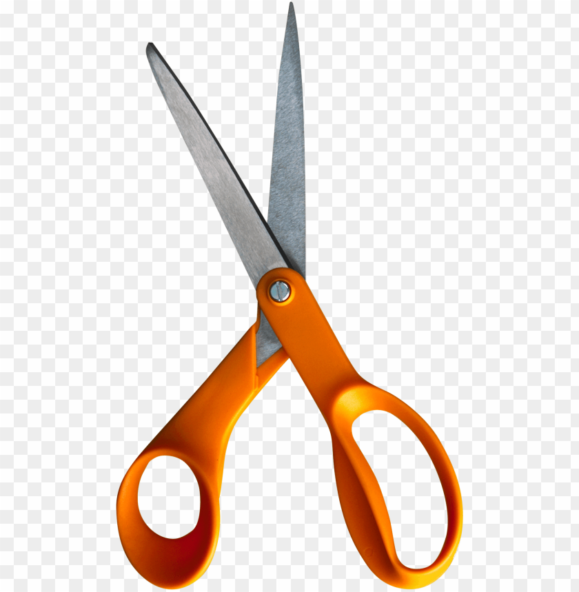 tools and parts, scissors, orange paper scissors, 