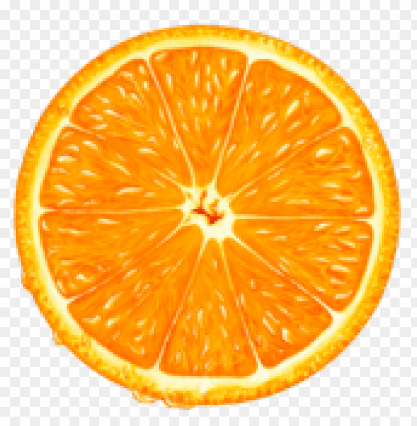 orange, slice