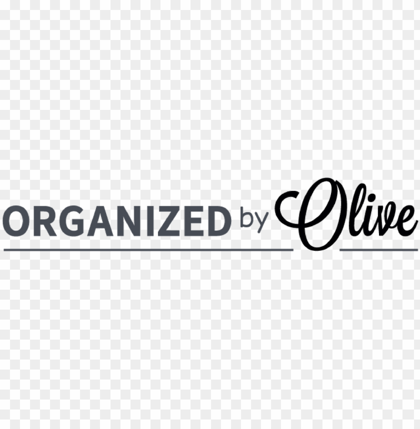 free PNG organized by olive - calligraphy PNG image with transparent background PNG images transparent