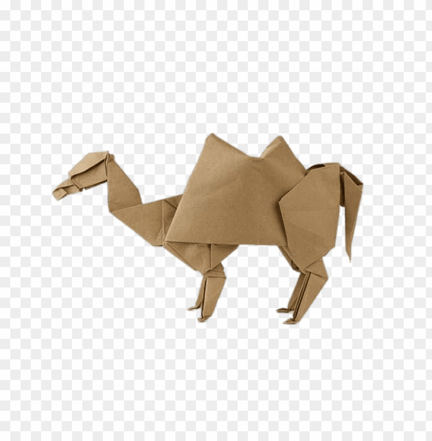 miscellaneous, origami, origami camel, 