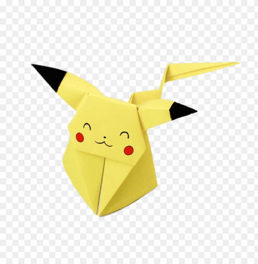 miscellaneous, origami, origami pikachu, 
