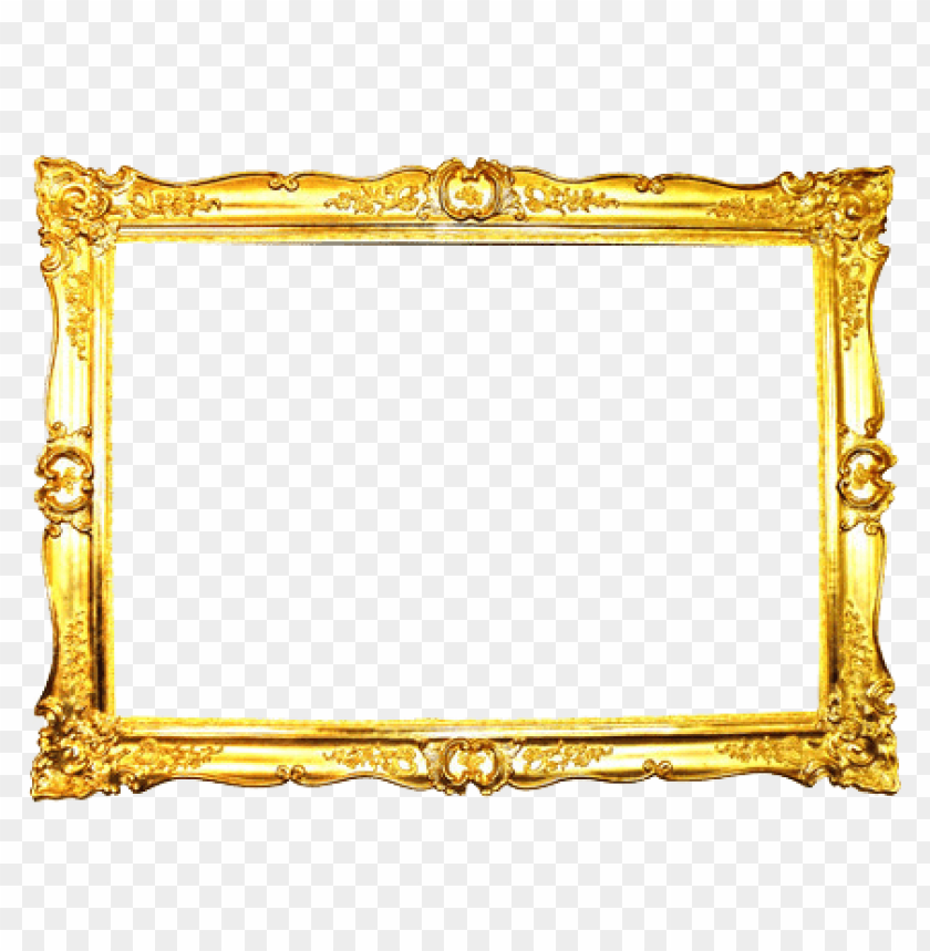 miscellaneous, frames, ornate gold frame, 