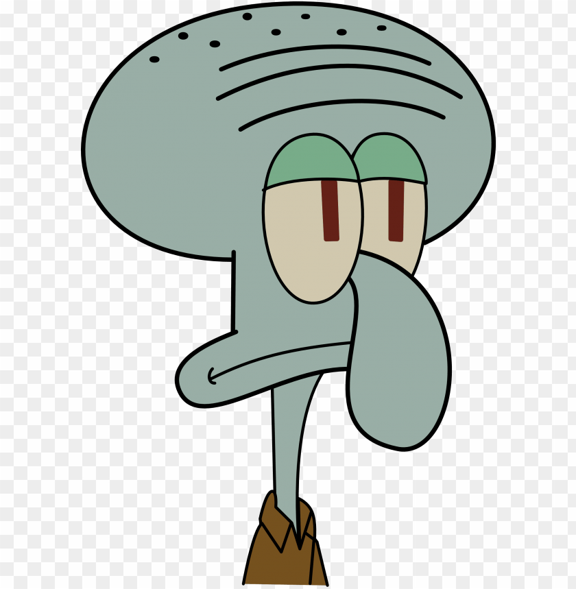 ost - squidward PNG image with transparent background | TOPpng