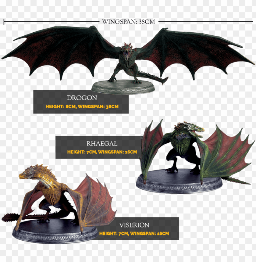 NEW BOXED EAGLEMOSS GAME OF THRONES OFFICIAL COLLECTORS MODEL VISERION DRAGON 
