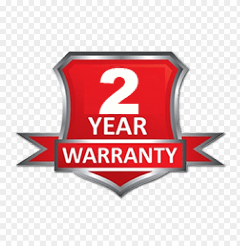 our 2 year warranty offers cover on all of the components emblem PNG transparent with Clear Background ID 195659