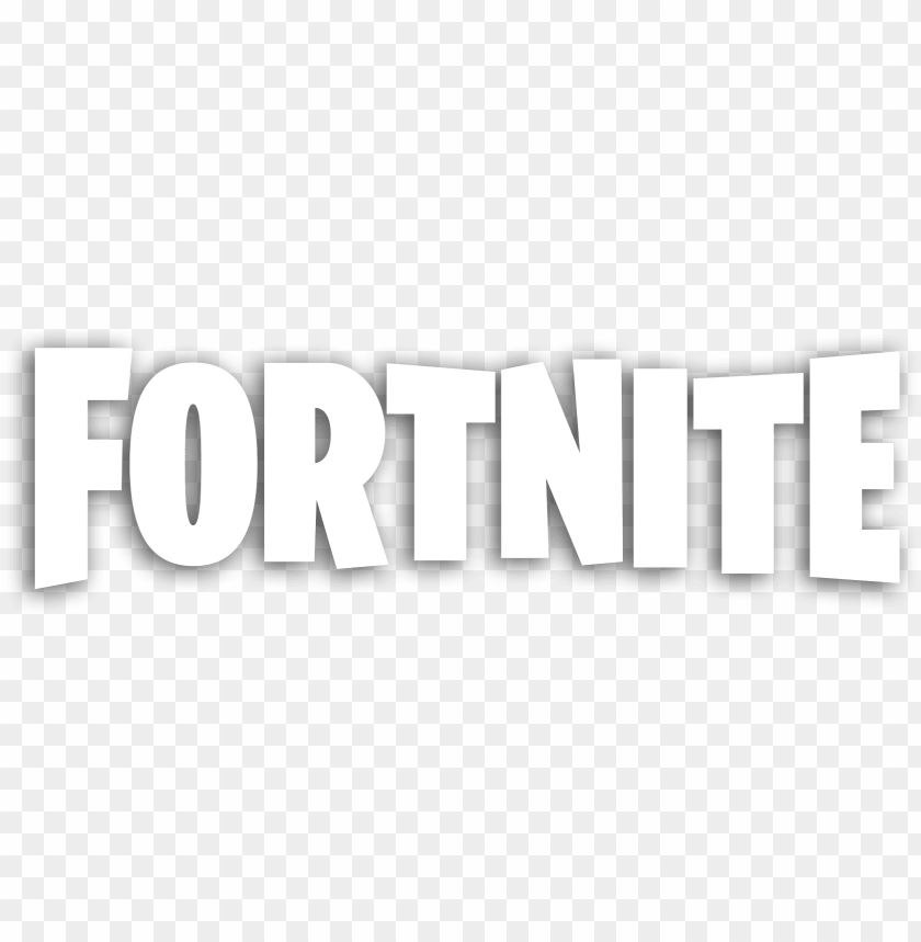 Our Fortnite Team Fortnite Logo Png White Png Image With