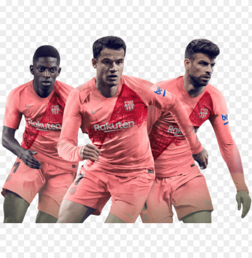 Download ousmane dembele, philippe coutinho & gerard pique png images background@toppng.com