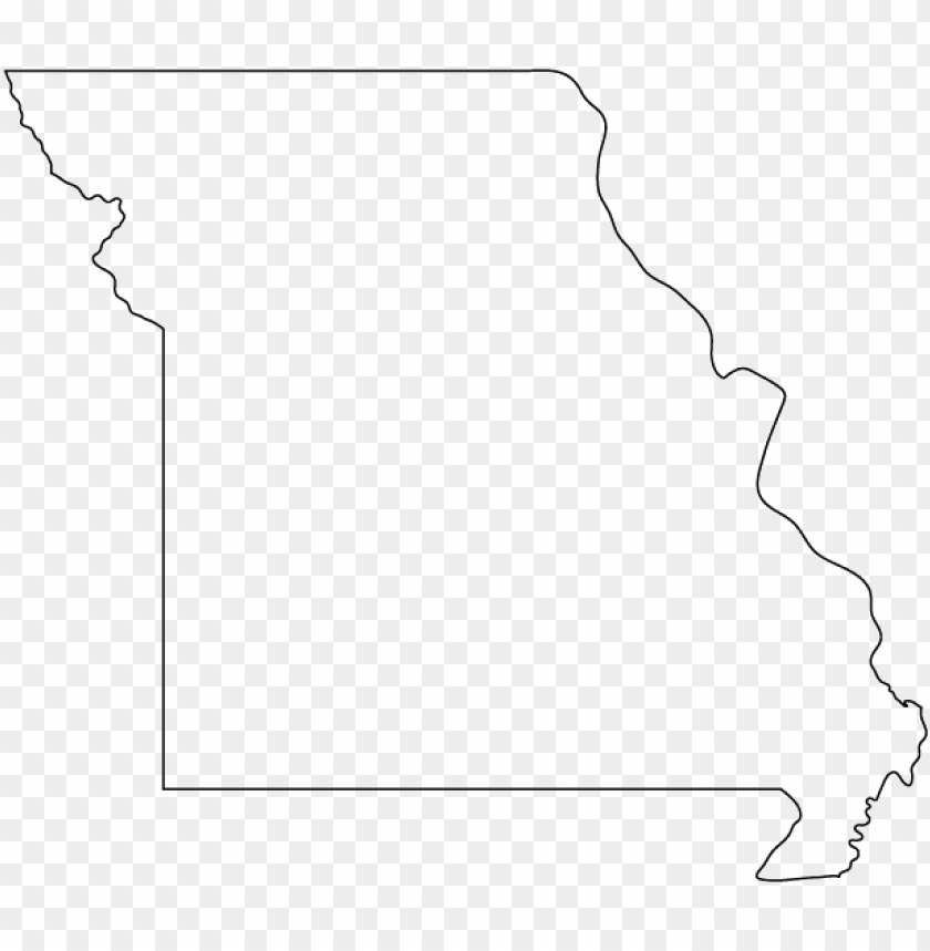 outline of missouri missouri PNG transparent with Clear Background ID 212127