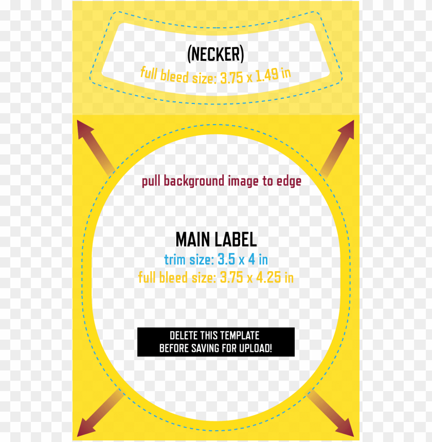 oval labels with necker template beer label size PNG transparent with Clear Background ID 217324