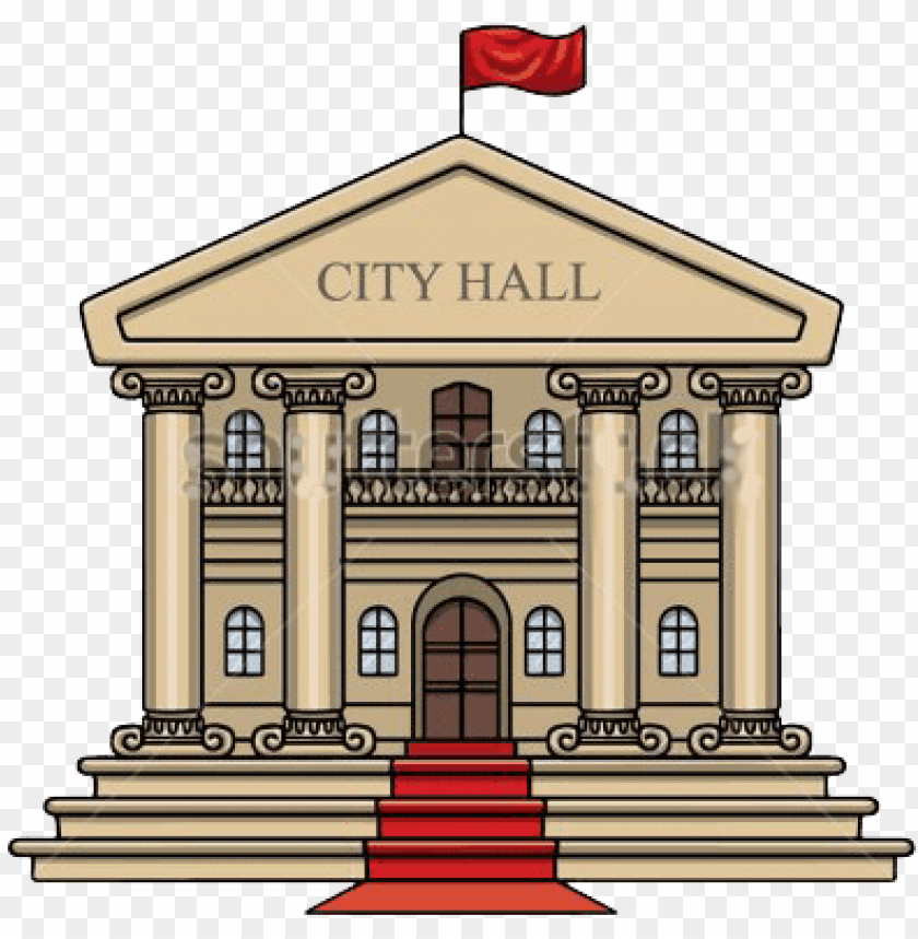 overnment action council - cartoon city hall buildi PNG image with  transparent background | TOPpng