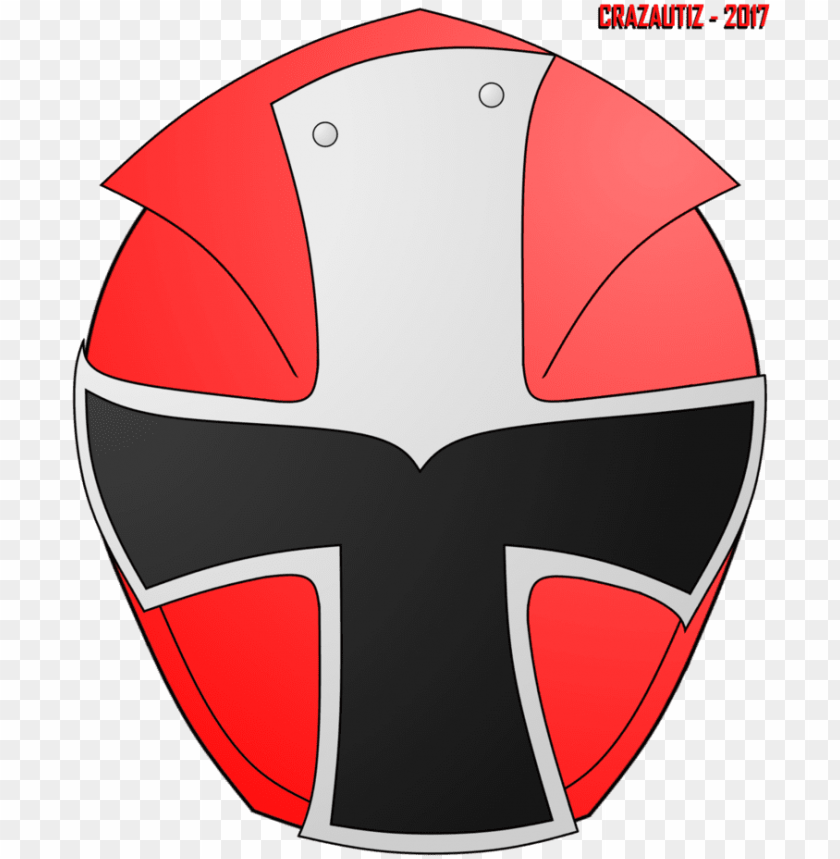 Ower Rangers Clipart Red Power Ranger Ninja Steel Helmet Png