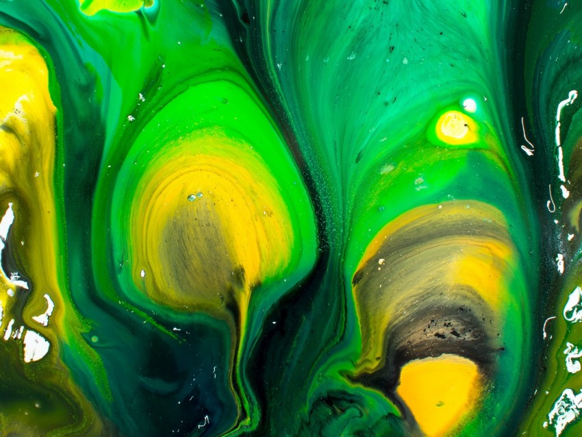paint, drips, green, yellow png - Free PNG Images | TOPpng