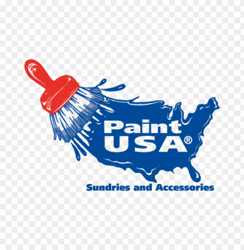  paint usa vector logo download free - 464314