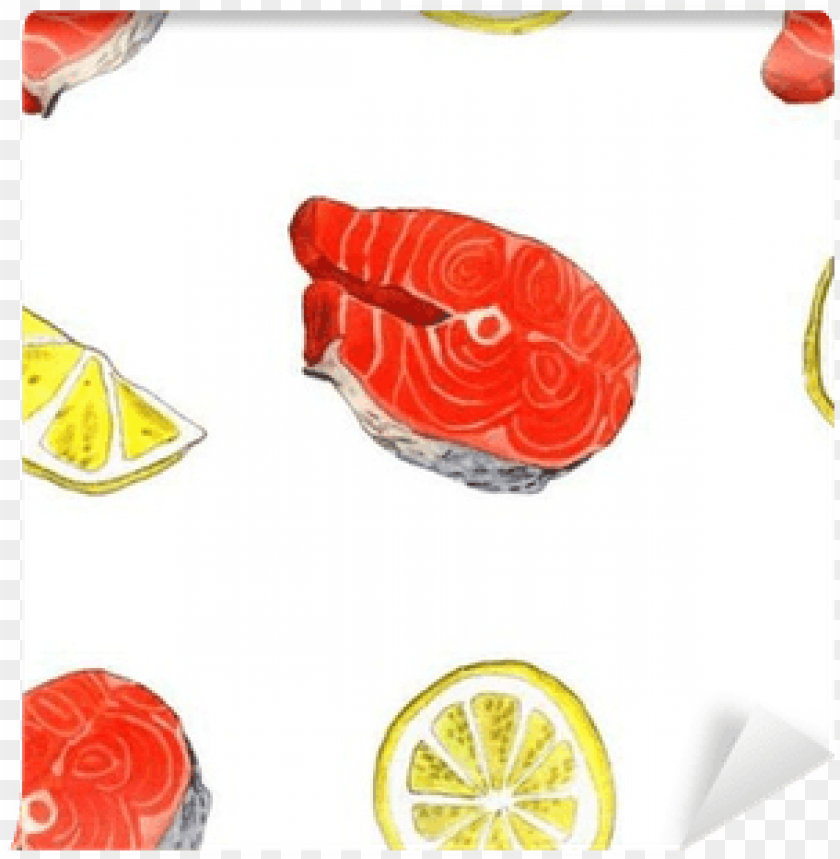sea monster, fish silhouette, koi fish, lemon, fish vector, sea shell