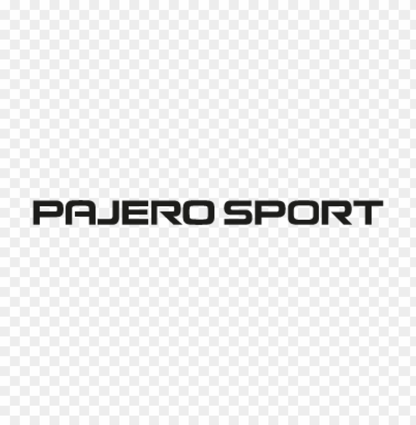  pajero sport vector logo download free - 464229