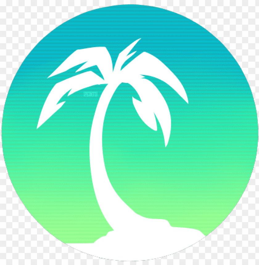 palm tree logo transparent PNG transparent with Clear Background ID 74591
