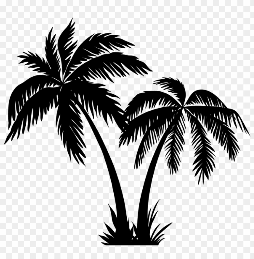 Transparent Palms Silhouette PNG Image - ID 50213 | TOPpng