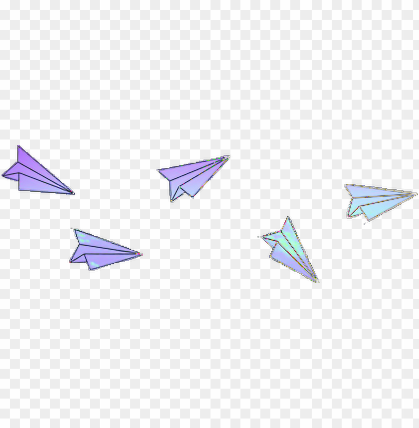 Aesthetic Transparent Background Paper Airplane Png - Largest Wallpaper