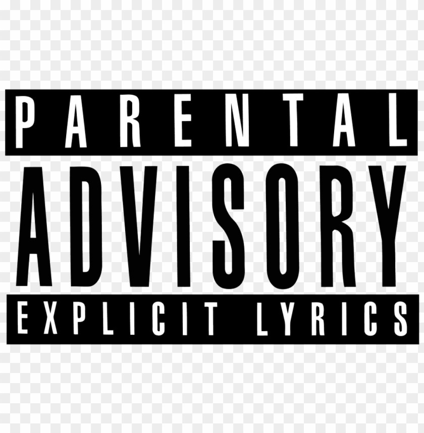 miscellaneous, symbols, parental advisory explicit lyrics, 