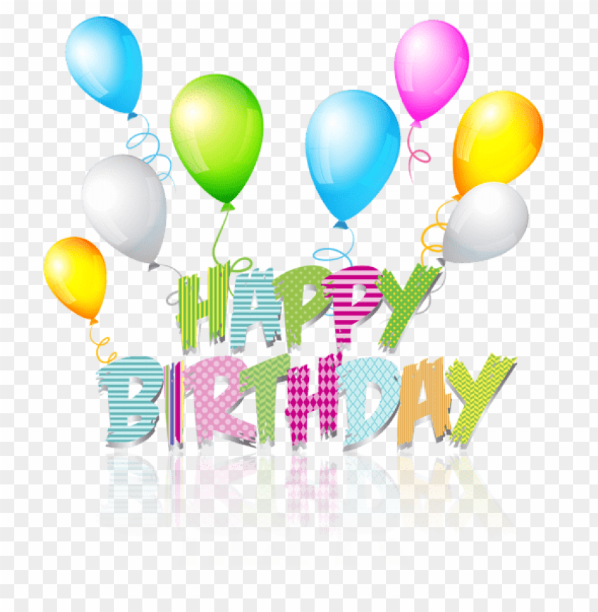 Download party coloured happy birthday text png images background@toppng.com