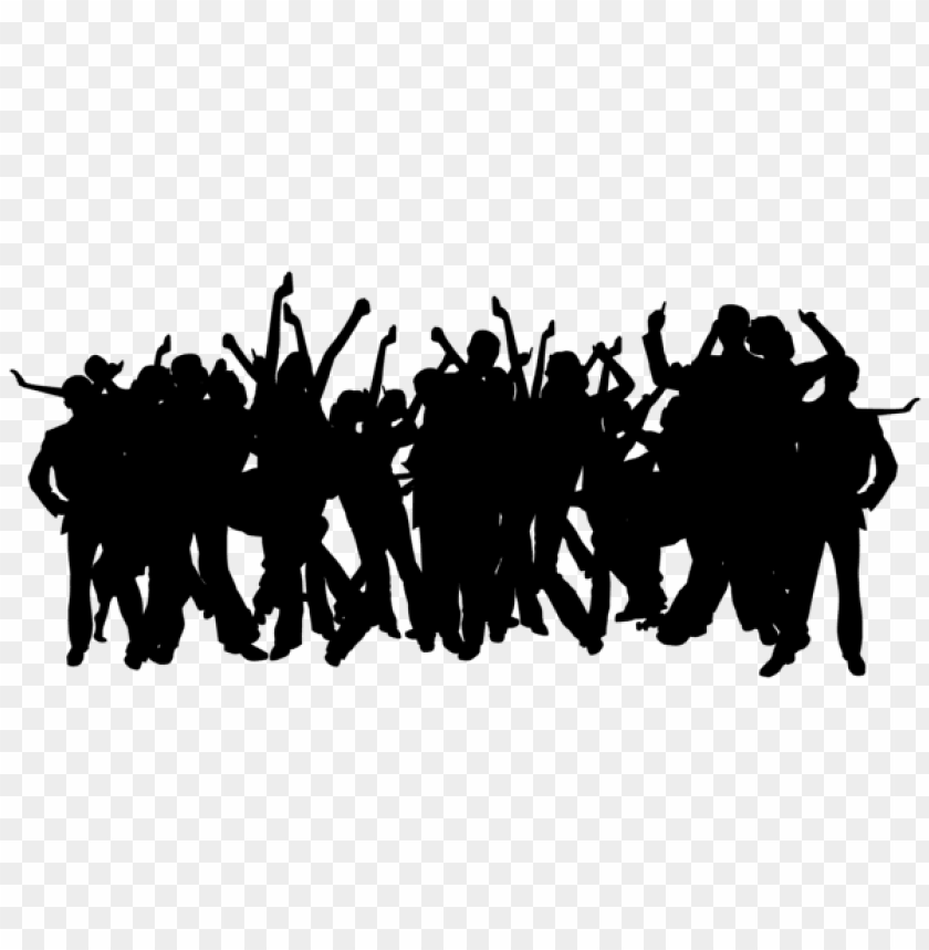 Transparent party people silhouettes png PNG Image - ID 48169