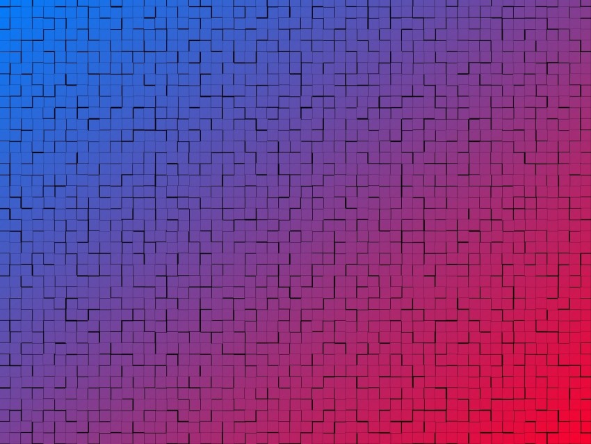 pattern, cubes, gradient, lines, abstraction, shade