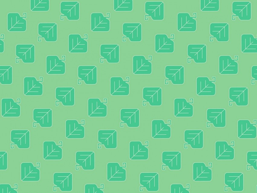 pattern, leaves, obliquely, green