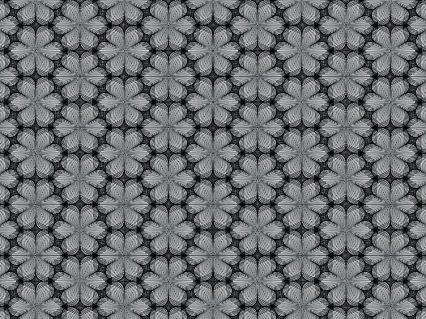 pattern, symmetry, bw