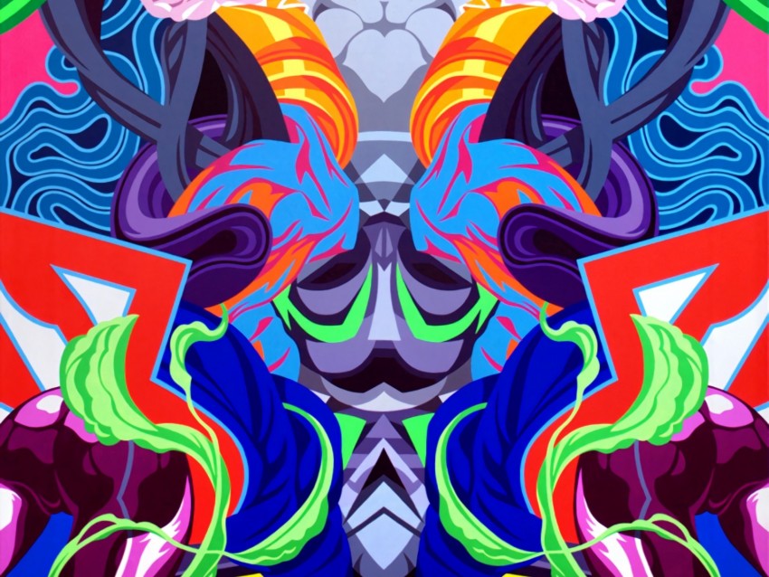 patterns, colorful, abstract, art