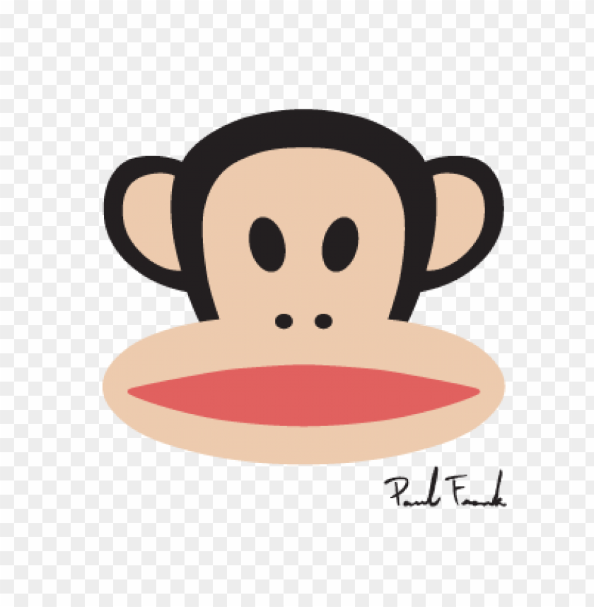 Paul Frank Monkey Logo Vector Toppng - logo png brawl stars frank