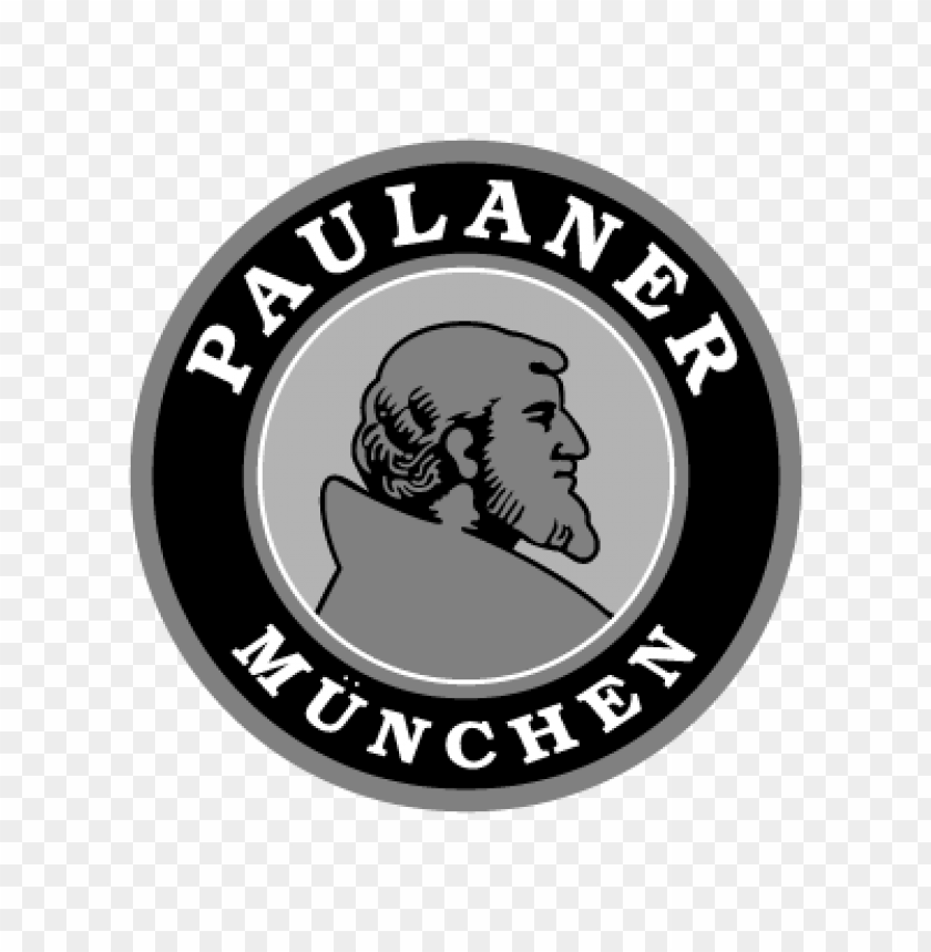  paulaner munchen black vector logo - 470092