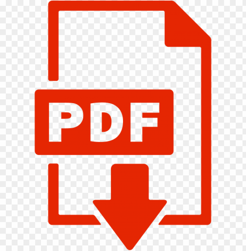 Pdf Icon PNG Image With Transparent Background TOPpng