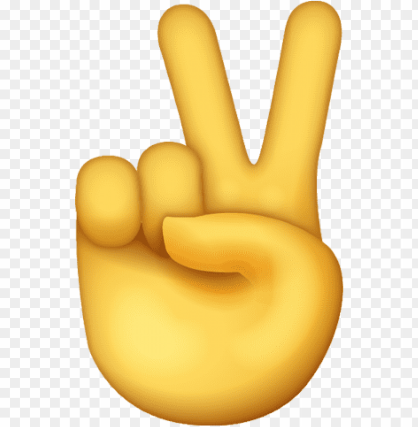 peace victory hand emoji icon ios10 clipart png photo - 35465