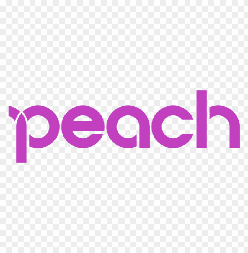  peach aviation airline logo vector - 461366