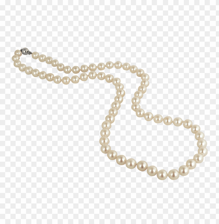 Transparent Background PNG Of Pearl String - Image ID 14497