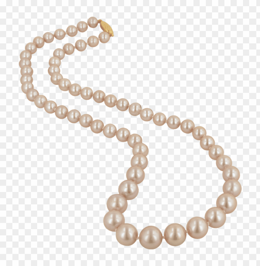 Transparent Background PNG Of Pearl String - Image ID 14503