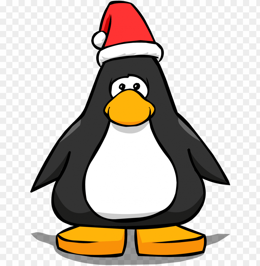 penguin with santa hat PNG transparent with Clear Background ID 78269