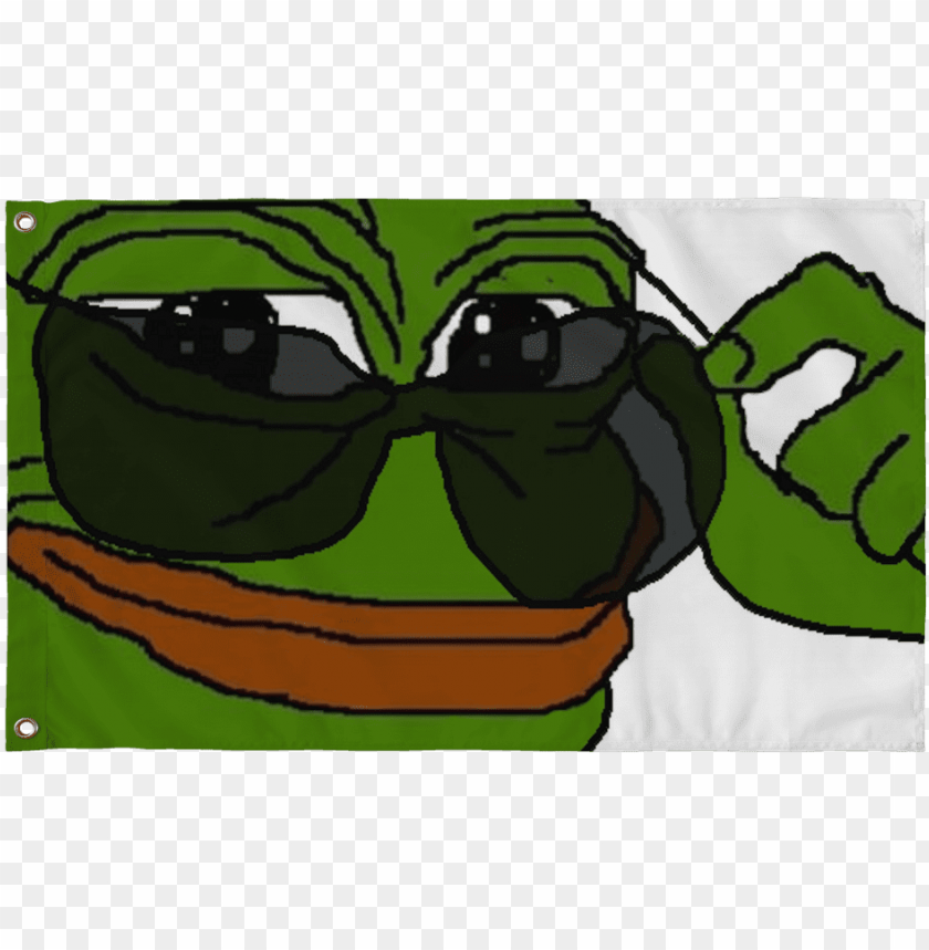 Pepe The Frog With Sunglasses Png Image With Transparent - frog 0 0 roblox