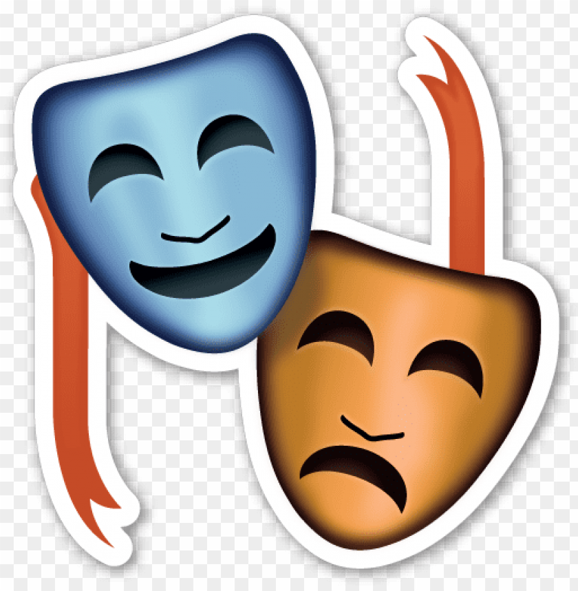 performing arts emoji PNG image with transparent background@toppng.com