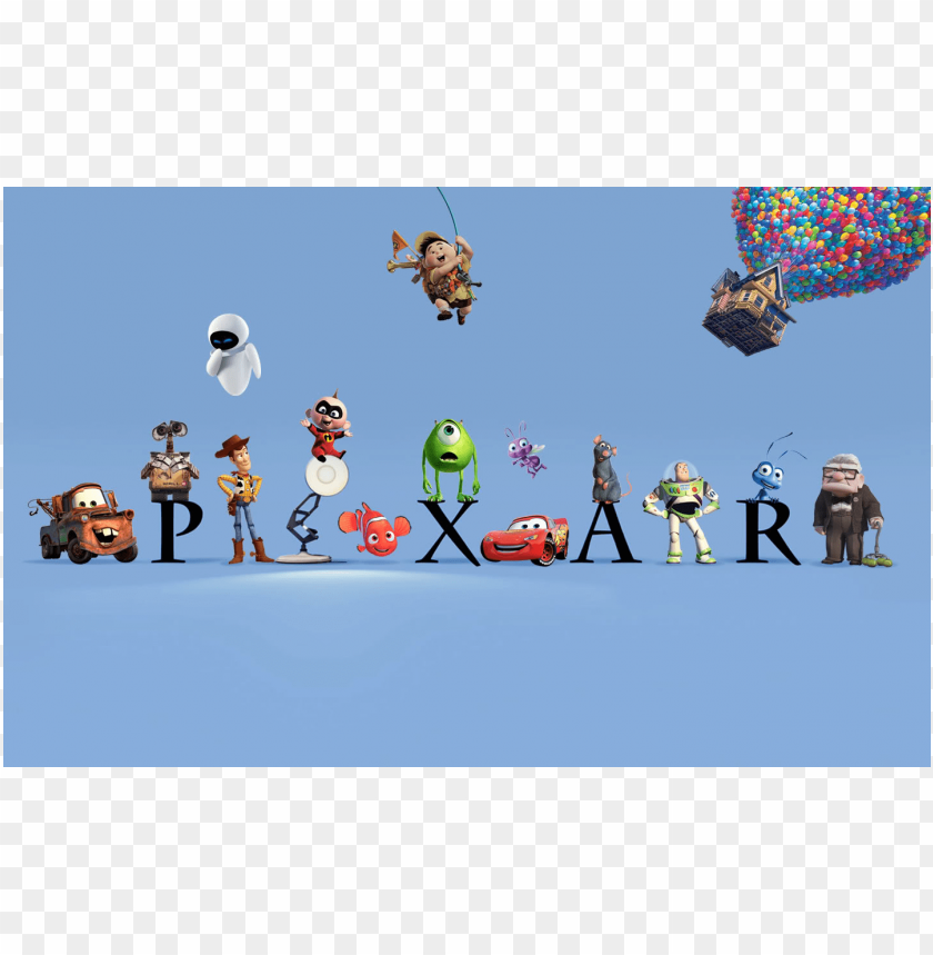 personajes pixar
